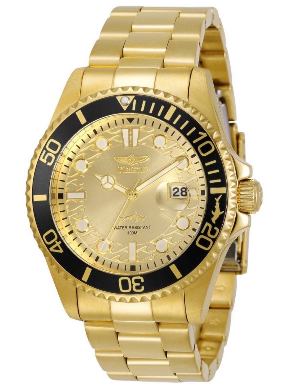 His and Hers Combo Invicta Gold-tone Pro Divers